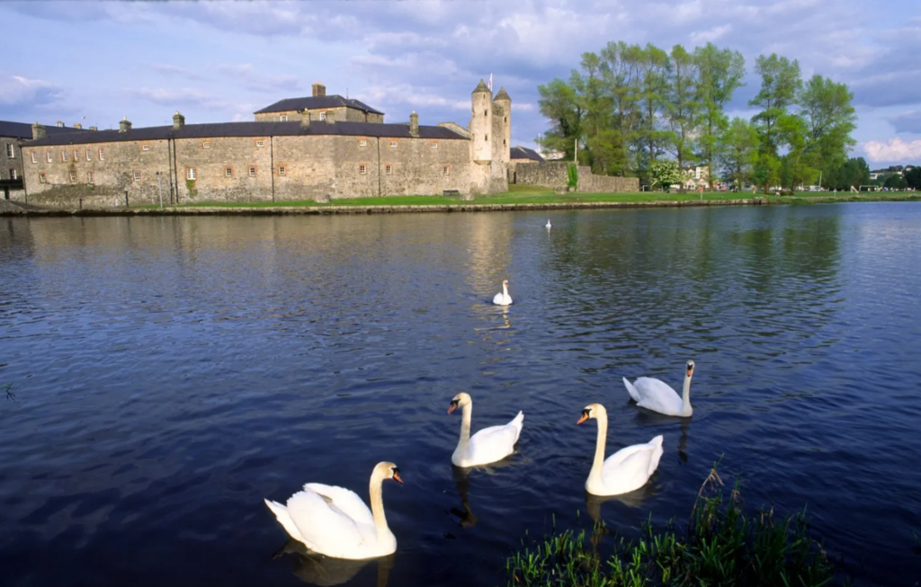 Family friendly activities in Enniskillen scenic walks around lough erne with stunning views of Enniskillen Castle with swans in the lake Discover Enniskillen's Culinary Delights: A Foodie's Guide - restaurants in Enniskillen